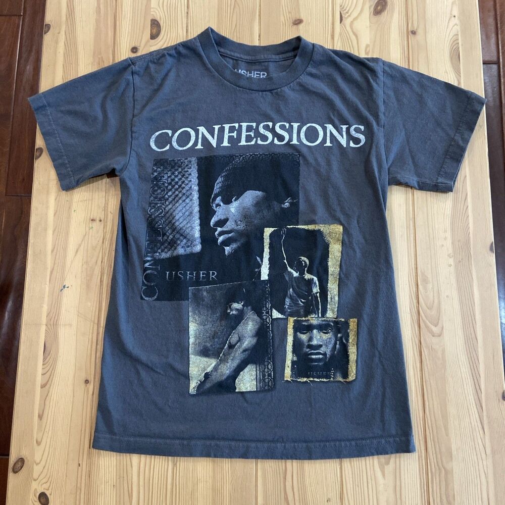 Usher Confessions 2024 Tour T-Shirt S Double Sided